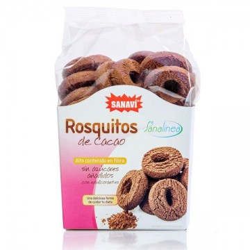 Roscos de Cacao Sanalinea Vegan 200g Sanavi