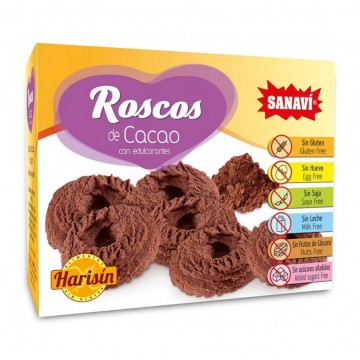 Roscos de Cacao Harisin SinGluten 150g Harisin