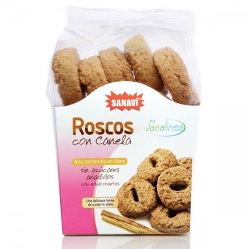 Roscos con Canela Sanalinea SinAzucar 200g Sanavi