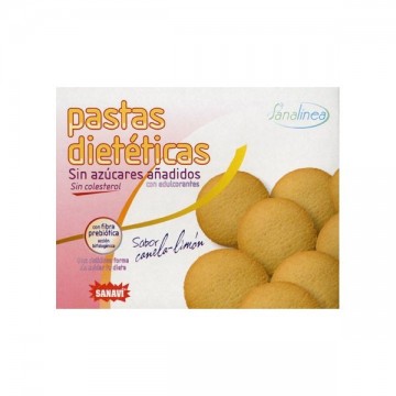 Pastas Dieteticas Glutinadas Canela y Limon SinAzucar 240g Sanavi