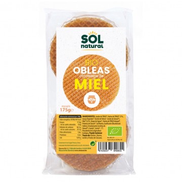 Obleas Miel Bio 175g Solnatural