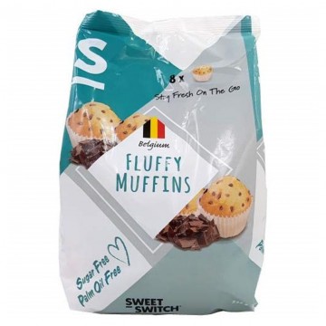 Muffins con Pepitas de Chocolate SinAzucar 256g Sweet Switch