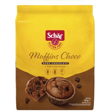 Muffins Chocolate SinGluten 260g Dr. Schar