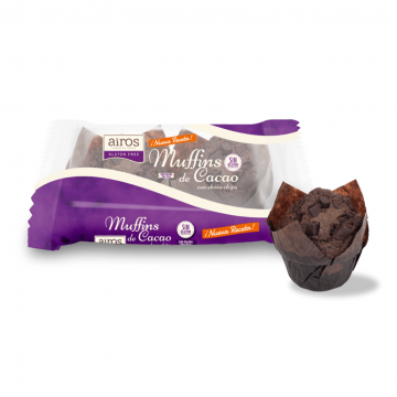 Muffin de Chocolate SinGluten 170g Airos