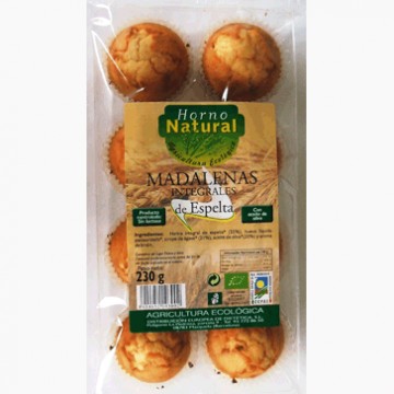 Madalenas de Espelta Bio 230g Horno Natural