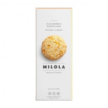 Galletas Zanahoria Especiada SinGluten 140g Milola