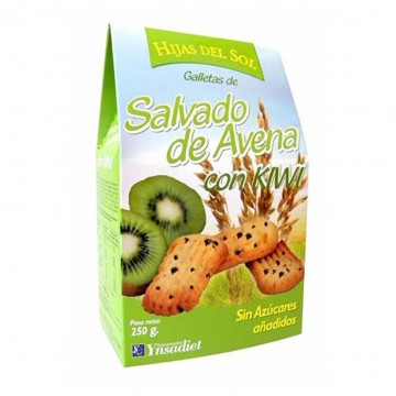 Galletas Salvado de Avena 250g Hijas Del Sol