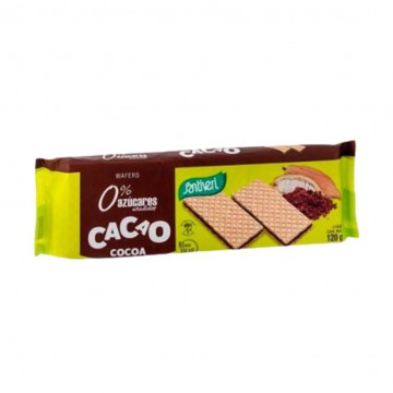 Galletas Rellenas de Cacao SinAzucar 120g Santiveri