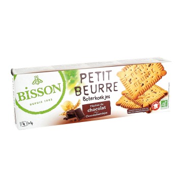 Galletas Petit Beurre Chips Chocolate Bio 150g Bisson