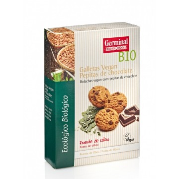 Galletas Pepitas de Chocolate Bio Vegan 250g Germinal