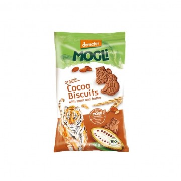Galletas Mini Tigre Cacao Bio 12x50g Mogli