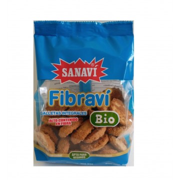 Galletas Integrales Fibravi Bio 300g Sanavi