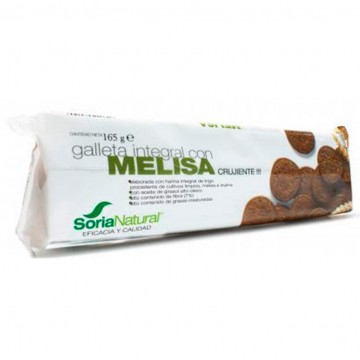 Galletas Integrales con Melisa SinAzucar 165g Soria Natural