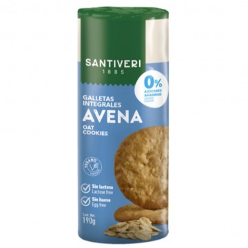 Galletas Integrales Avena SinAzucar 190g Santiveri