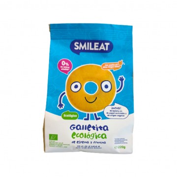 Galletas Infantiles de Espelta con Manzana Eco 220g Smileat