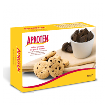 Galletas Gocce baja en proteinas con choco 180g Aproten