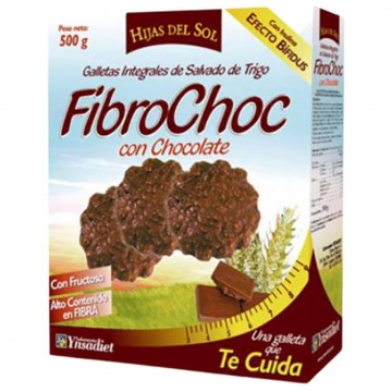 Galletas Fibrochoc Hijas del Sol 500g Ynsadiet