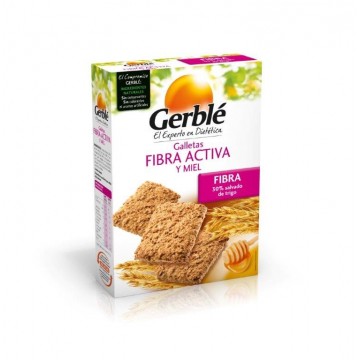 Galletas Fibra Activa y Miel 400g Gerble