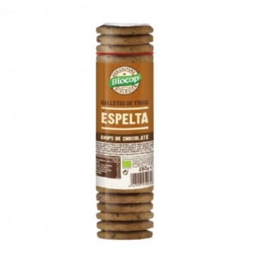 Galletas Espelta con Chips de Chocolate Bio 250g Biocop