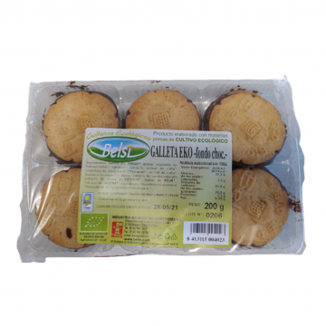 Galletas Eko Fondo de Chocolate Eco 200g Belsi