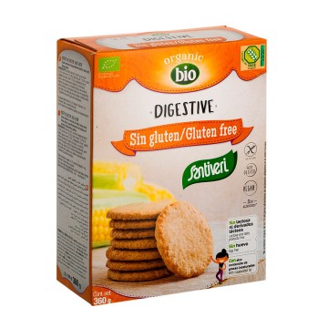 Galletas Digestive SinGluten Bio 360g Santiveri