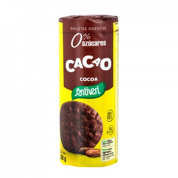 Galletas Digestive Cacao SinAzucar 200g Santiveri