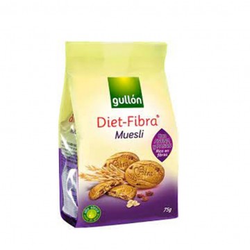 Galletas Diet Fibra Muesli 75g Gullon