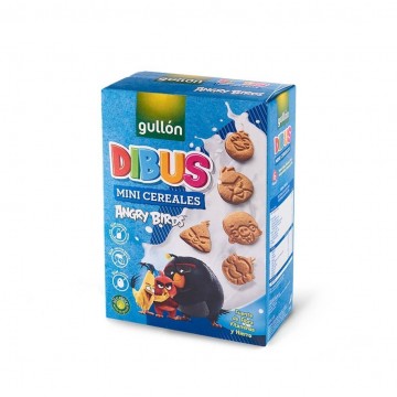 Galletas Dibus Mini Cereales Angry Birds 250g Gullon