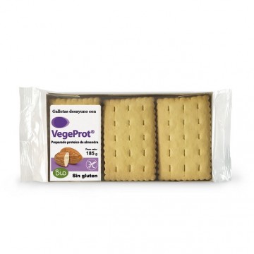 Galletas desayuno con Vegeprot SinGluten Bio 185g Mandole