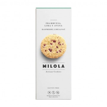 Galletas de Frambuesa Lima y Avena SinGluten 140g Milola