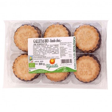 Galletas de Espelta y Chocolate Eco 300g Vegetalia