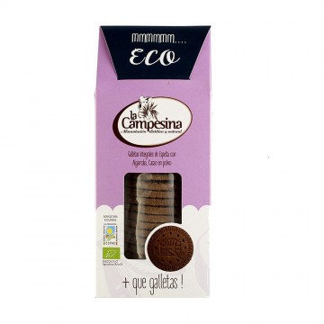 Galletas de Espelta Algarroba y Cacao For Kids Eco 115g La Campesina