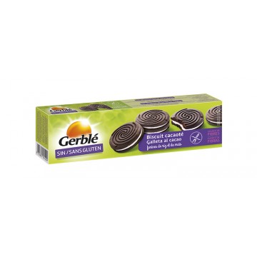 Galletas de Cacao Rellenas SinGluten 125g Gerble