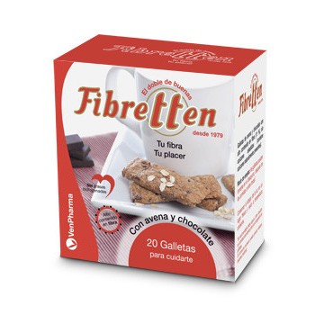 Galletas de Avena y Chocolate 500g Fibretten