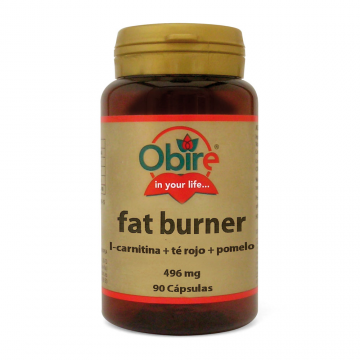 FAT BURNER L CARNITINA TE ROJO POM 496MG 90 CAP
