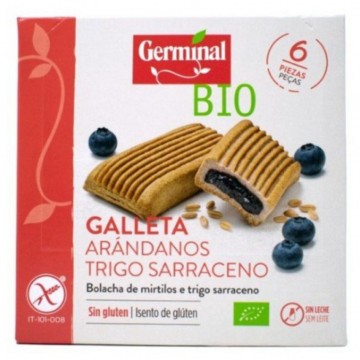 Galletas de Arandano + Trigo SinGluten Bio 200g Germinal