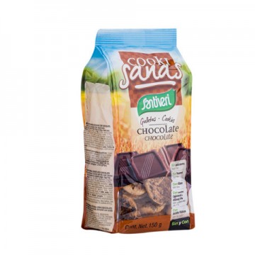 Galletas Cookisanas Chocolate SinAzucar 150g Santiveri