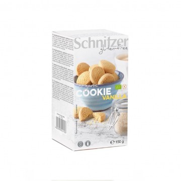 Galletas Cookie Vainilla SinGluten Eco 150g Schnitzer