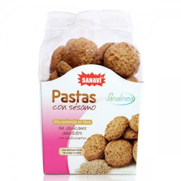 Galletas con Sesamo SinAzucar 250g Sanavi