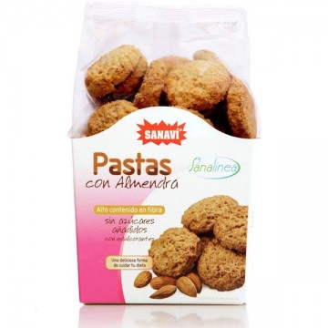 Galletas con Almendra SinAzucar 250g Sanavi