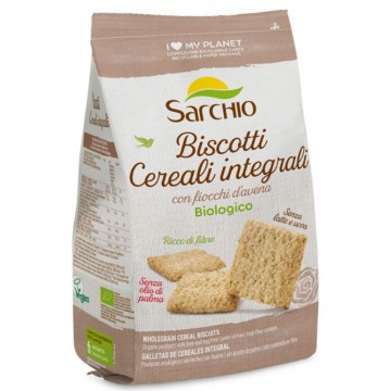 Galletas Cereales Integrales Vegan Eco 250g Sarchio