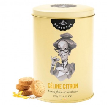 Galletas Celine Limon en Lata SinGluten 120g Generous