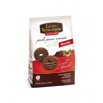 Galletas Cacao y Avellanas SinGluten 250g Le Veneziane