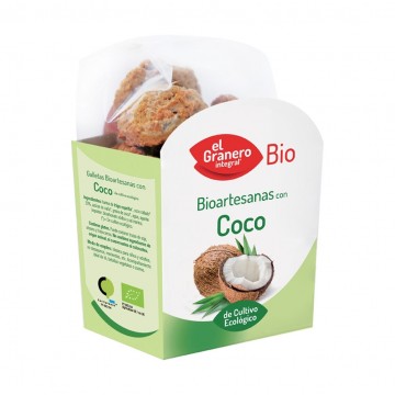 Galletas Artesanas con Coco Bio 220g El Granero Integral