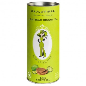 Galletas After Time Lima y Aceite de Oliva Vegan 130g Paul & Pippa