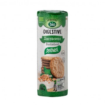 Galleta Digestive Sarraceno SinGluten Vegan 200g Santiveri