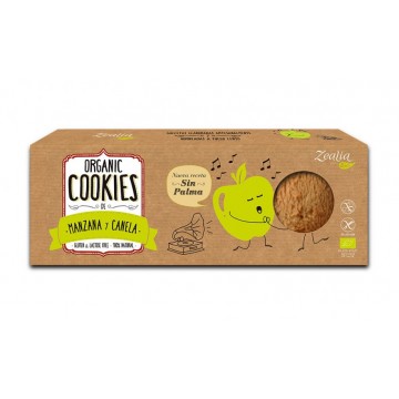 Cookies de Manzana y Canela SinGluten Bio 9x135g Zealia