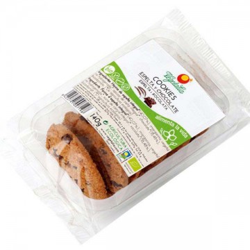 Cookies de Espelta con Chocolate Bio Vegan 140g Vegetalia