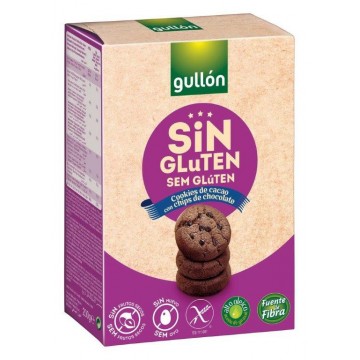 Cookies de Cacao con Chips de Choco SinGluten 200g Gullon