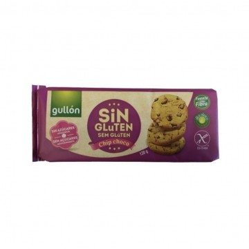 Cookies Choco Chips SinGluten SinAzucar 130g Gullon